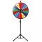 24" Prize Wheel Dry Erase Board W/Adjustable Tripod Stand Carnival Spinnig Game